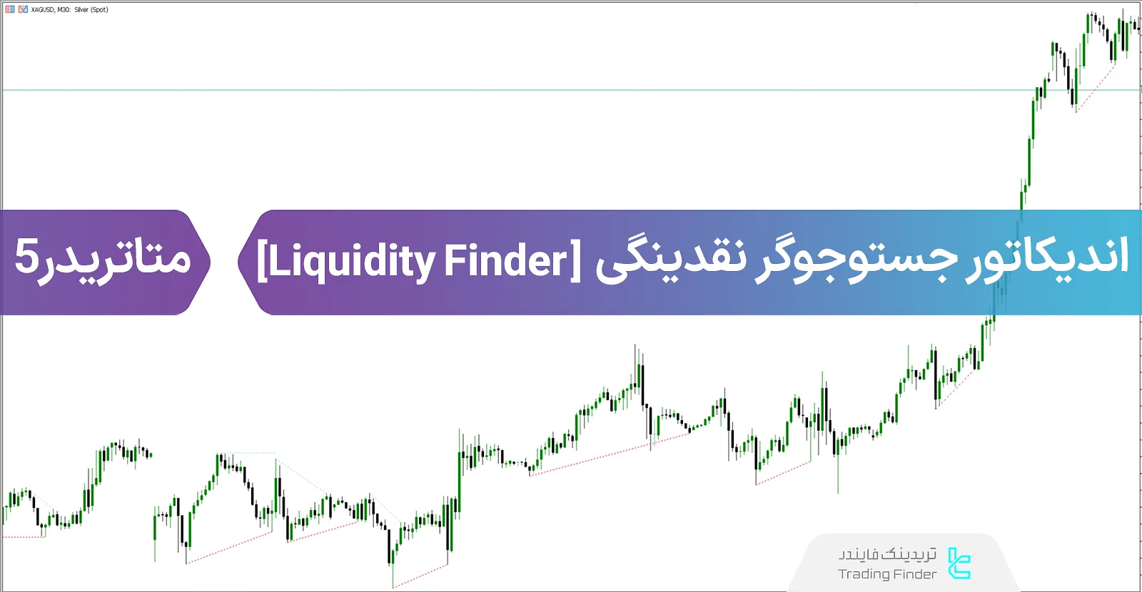 دانلود اندیکاتور جستوجوگر نقدینگی سطوح (Liquidity Finder) برای متاتریدر 5 - رایگان - [تریدینگ فایندر]