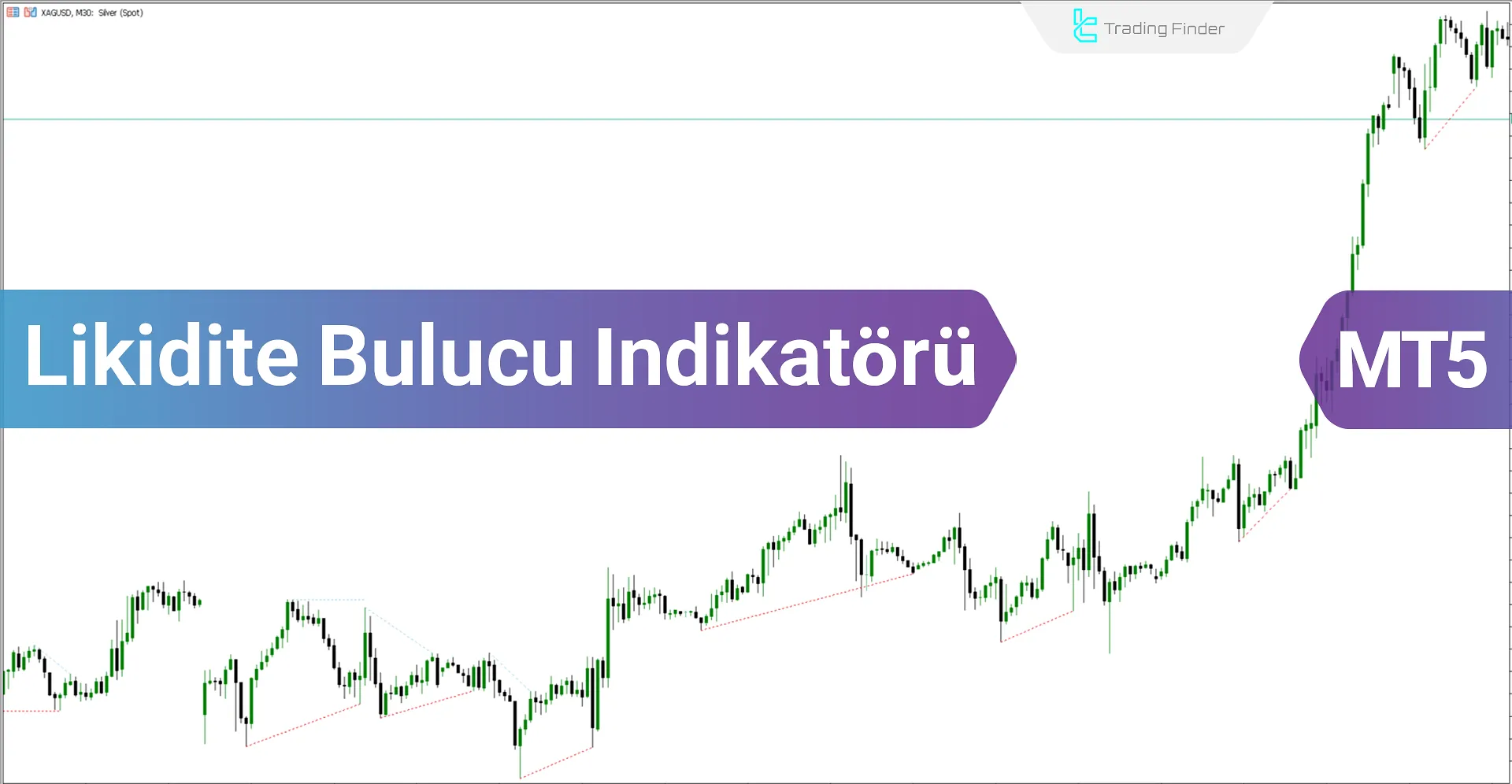 Liquidity Finder Seviyeleri Göstergesi (ICT) MetaTrader 5 için İndir - Ücretsiz [Trading Finder]