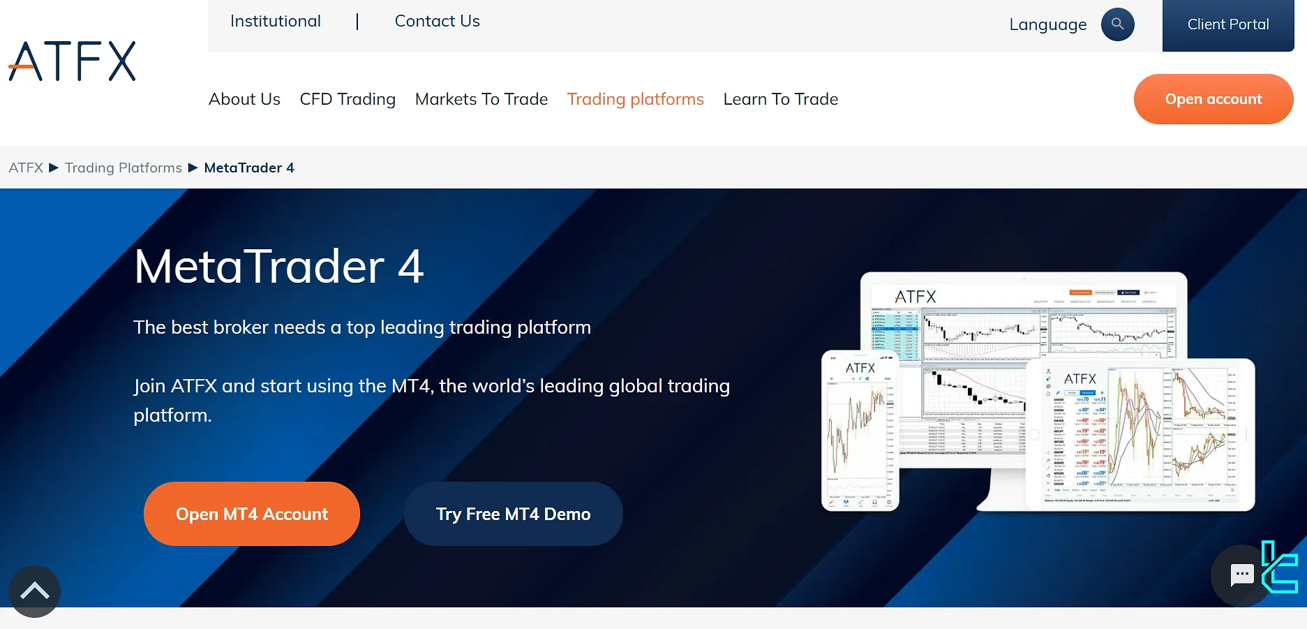 ATFX metatrader 4