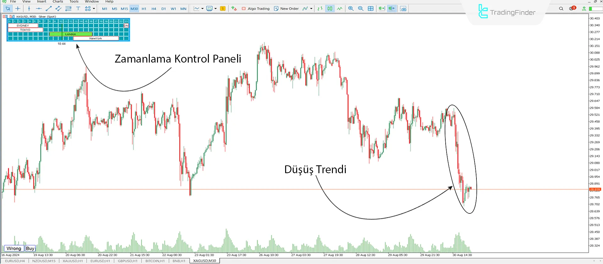 Session Manager Göstergesi MT5 için İndir - Ücretsiz [TradingFinder] 2