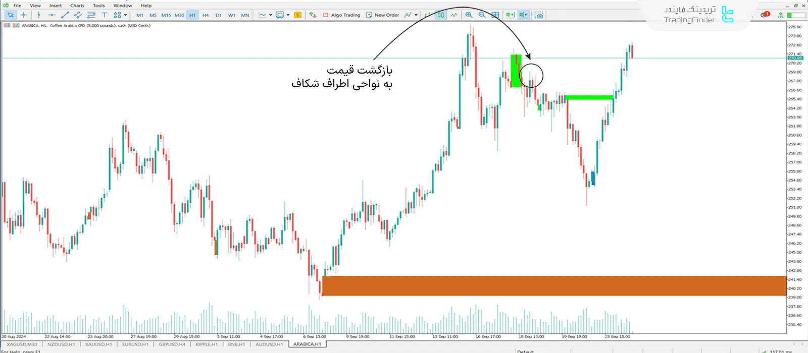 دانلود اندیکاتور شکاف بازگشایی روز جدید و هفته جدید (NWOG-NDOG) در متاتریدر 5 - رایگان 2