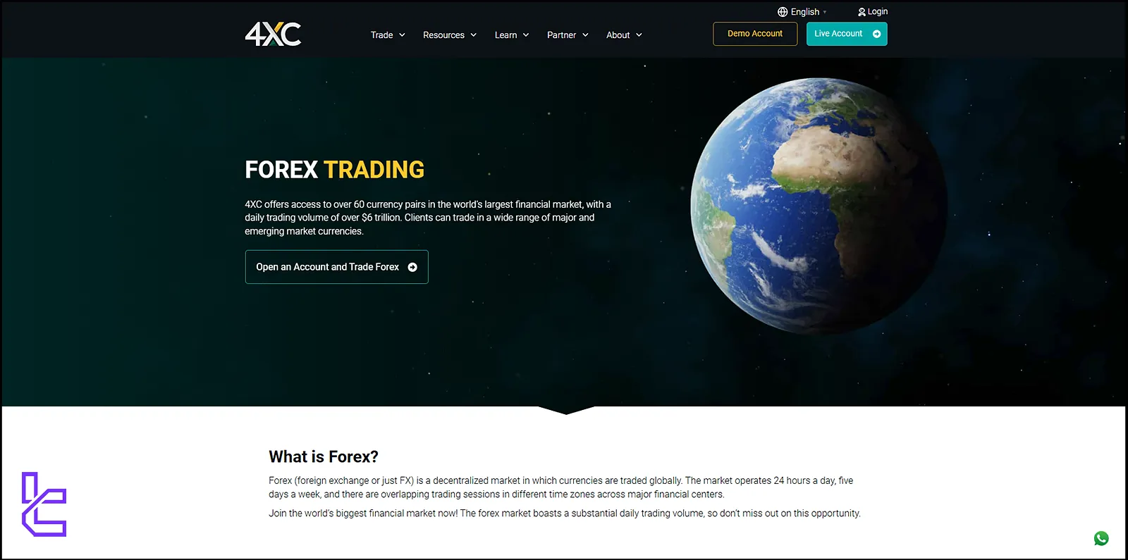 Forex Trading on 4XC