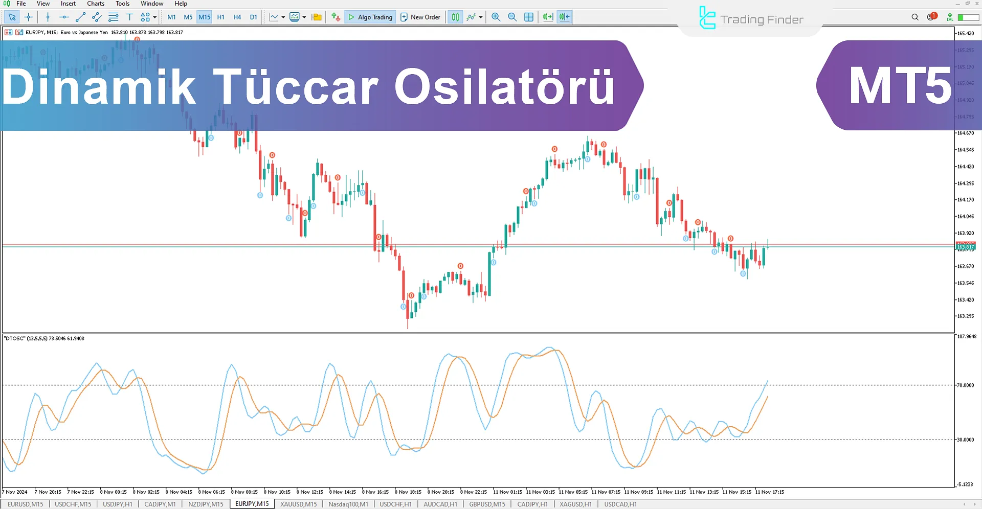 Dynamic Trader Osilatörü MetaTrader 5 için - Ücretsiz İndir - [TradingFinder]