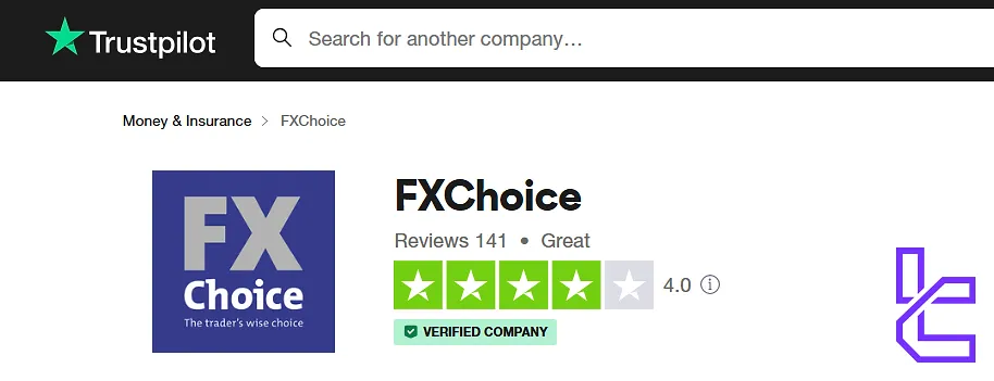 FXChoice Trustpilot