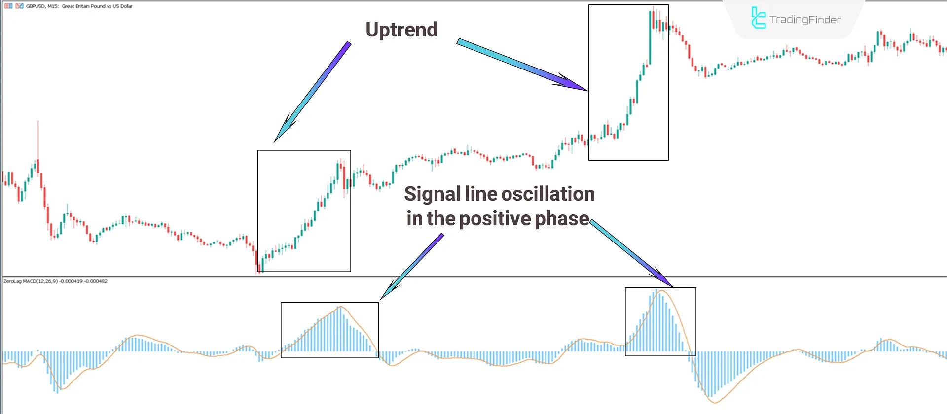 Zerolag MACD Indicator MT5 Download - Free - [TradingFinder] 1