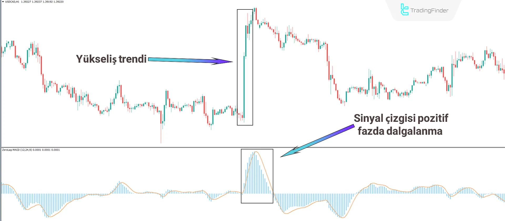 Zerolag MACD Göstergesi MT4 için İndir - Ücretsiz - [TradingFinder] 1