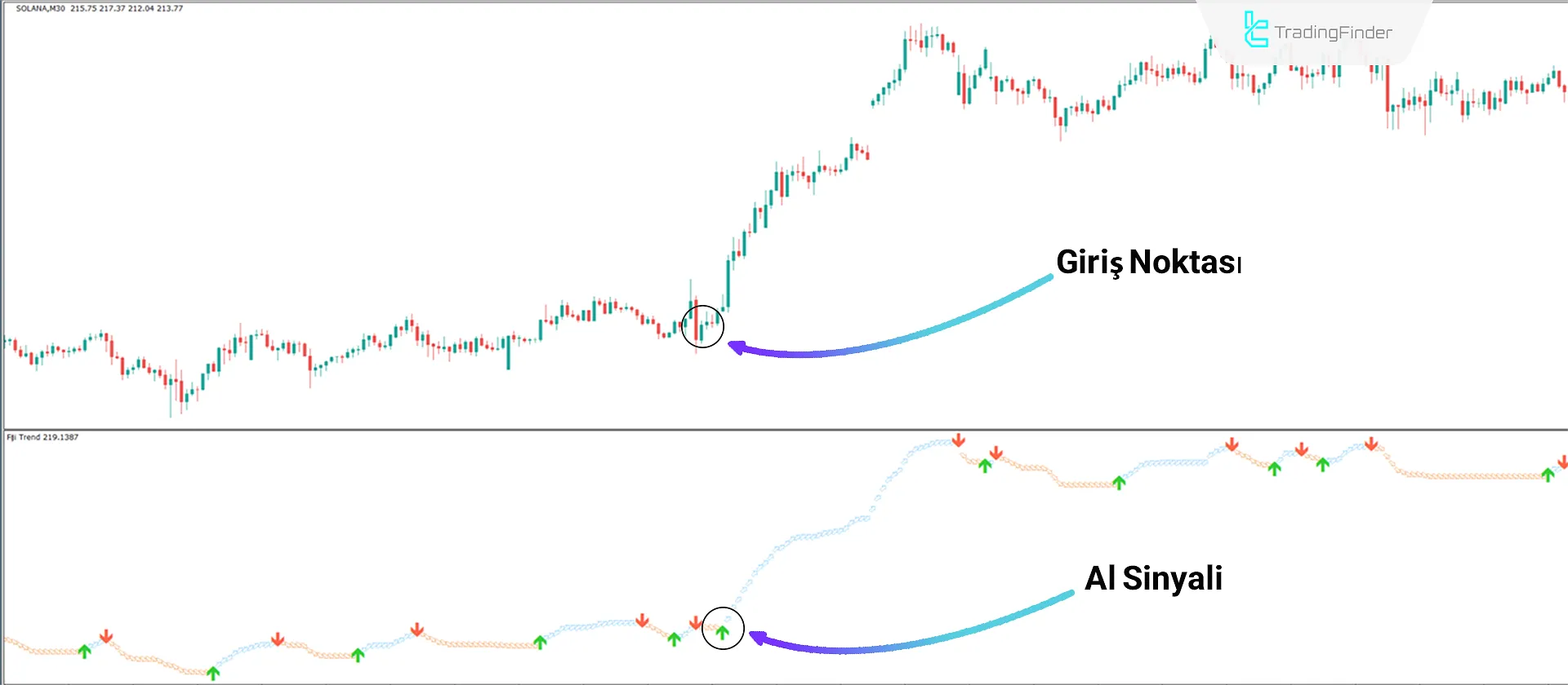 Fiji Trend Göstergesi MetaTrader 4 için İndir - Ücretsiz - [TradingFinder] 1