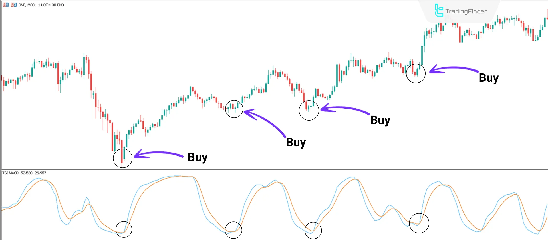 TSI MACD indicator for MetaTrader 5 Download - Free - [TradingFinder] 1