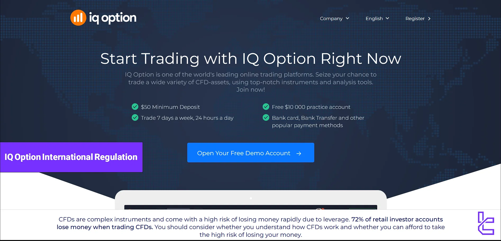 IQ Option International Regulation