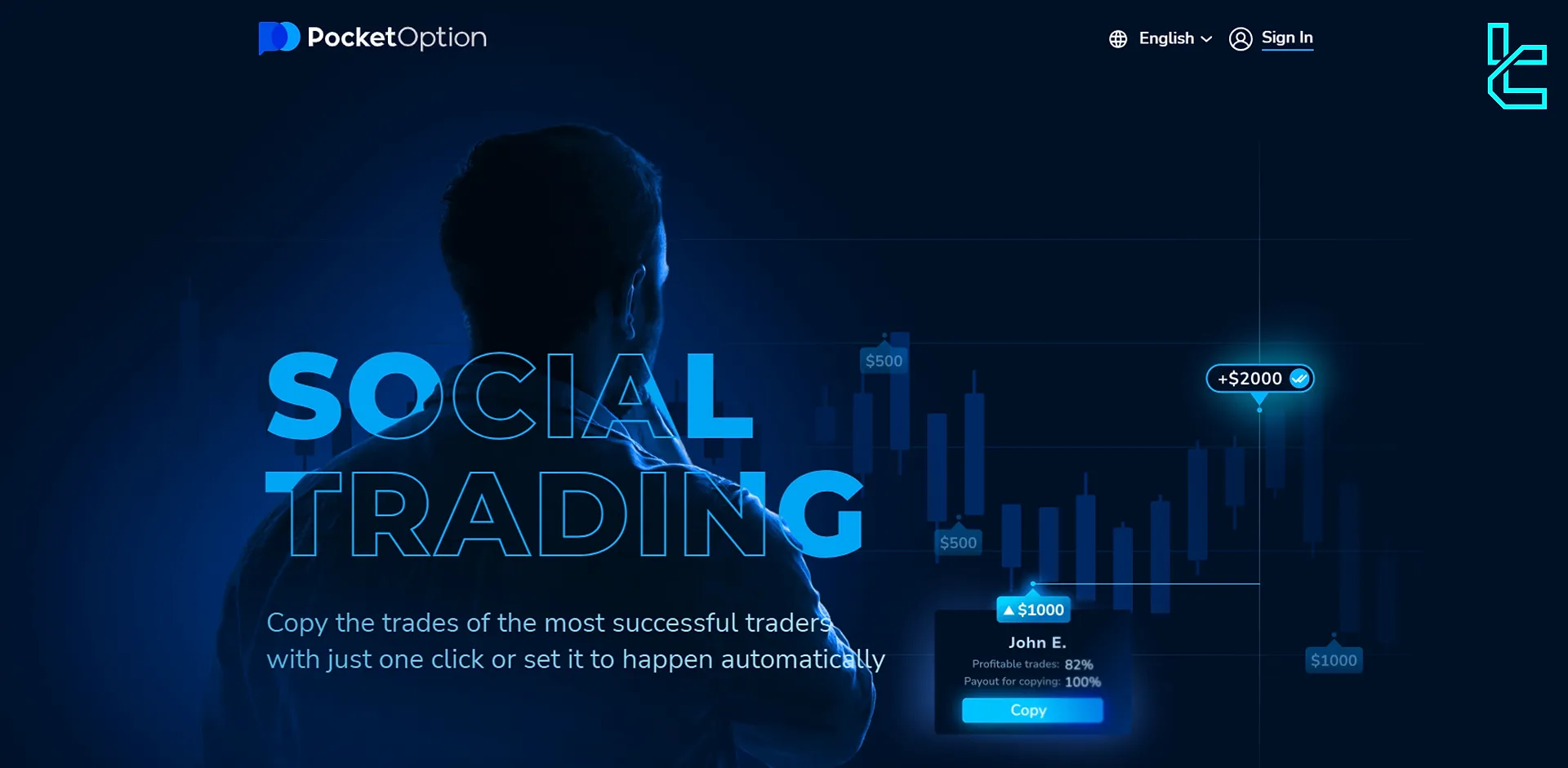 Pocket Option Social Trading 2024 [Copy Account Managers Strategies]