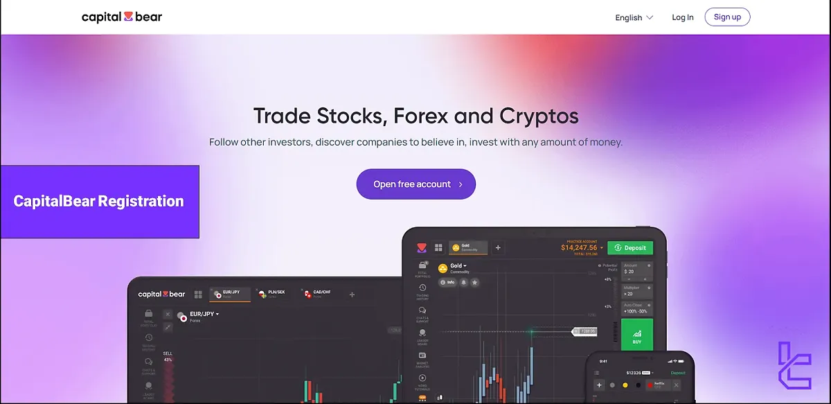 CapitalBear Registration [Email, Password] 2025