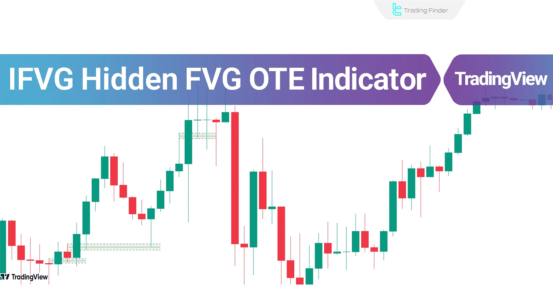 IFVG OTE Indicator (Hidden FVG OTE) on TradingView - Free - [TradingFinder]