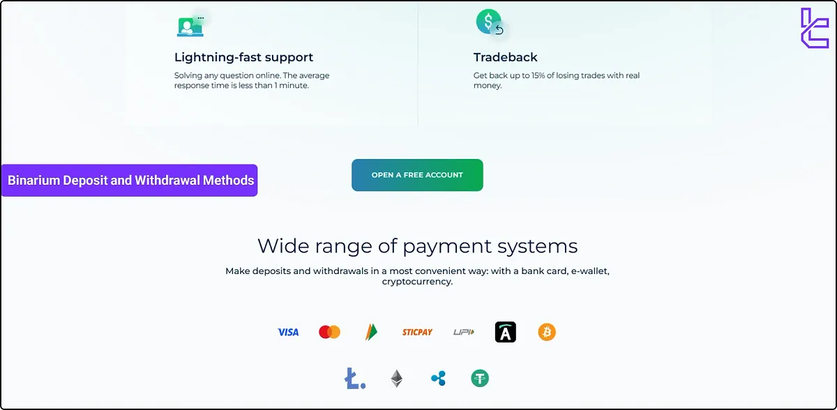 Binarium Deposit & Withdrawal Methods 2025 [Credit Card, Crypto, and E-wallets]