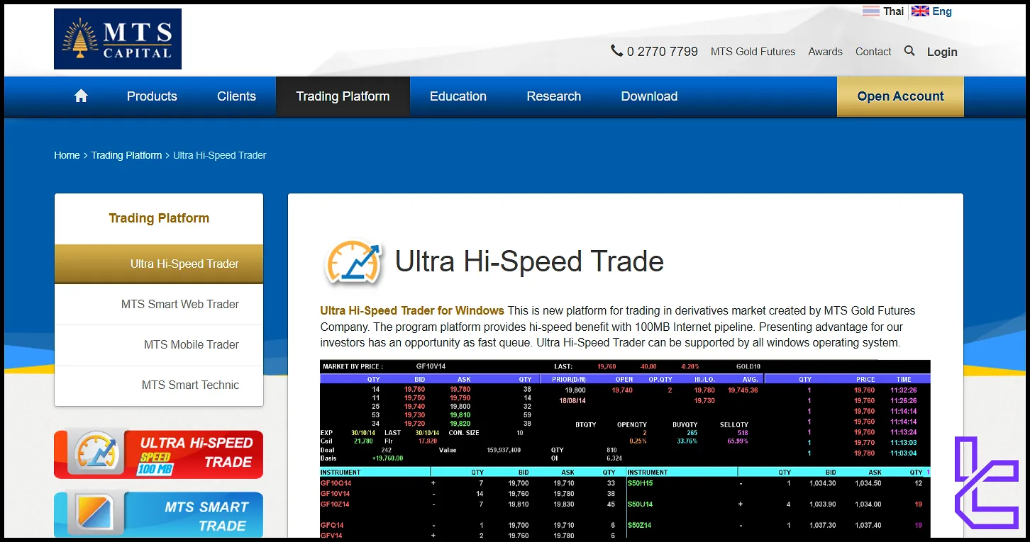 Ultra Hi-Speed Trade Platform