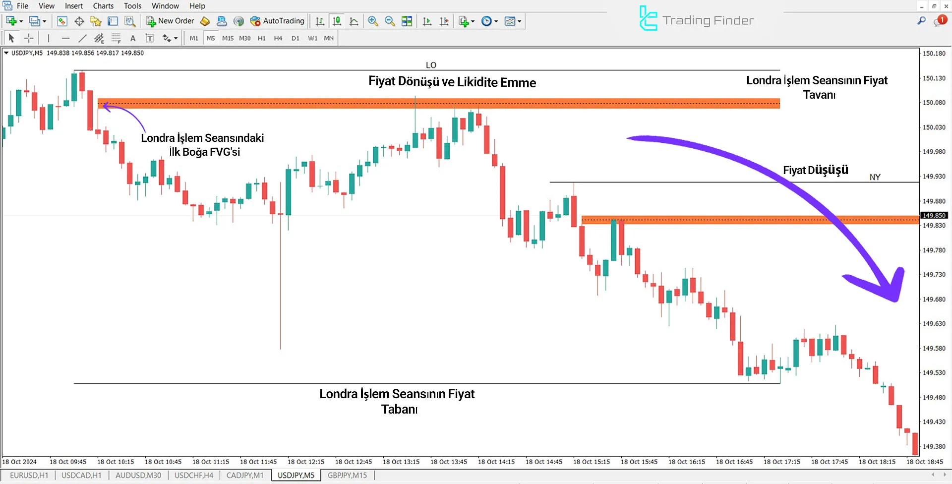 Fair Value Gap Sessions Göstergesi MetaTrader 4 için İndir - Ücretsiz - [TFlab] 2