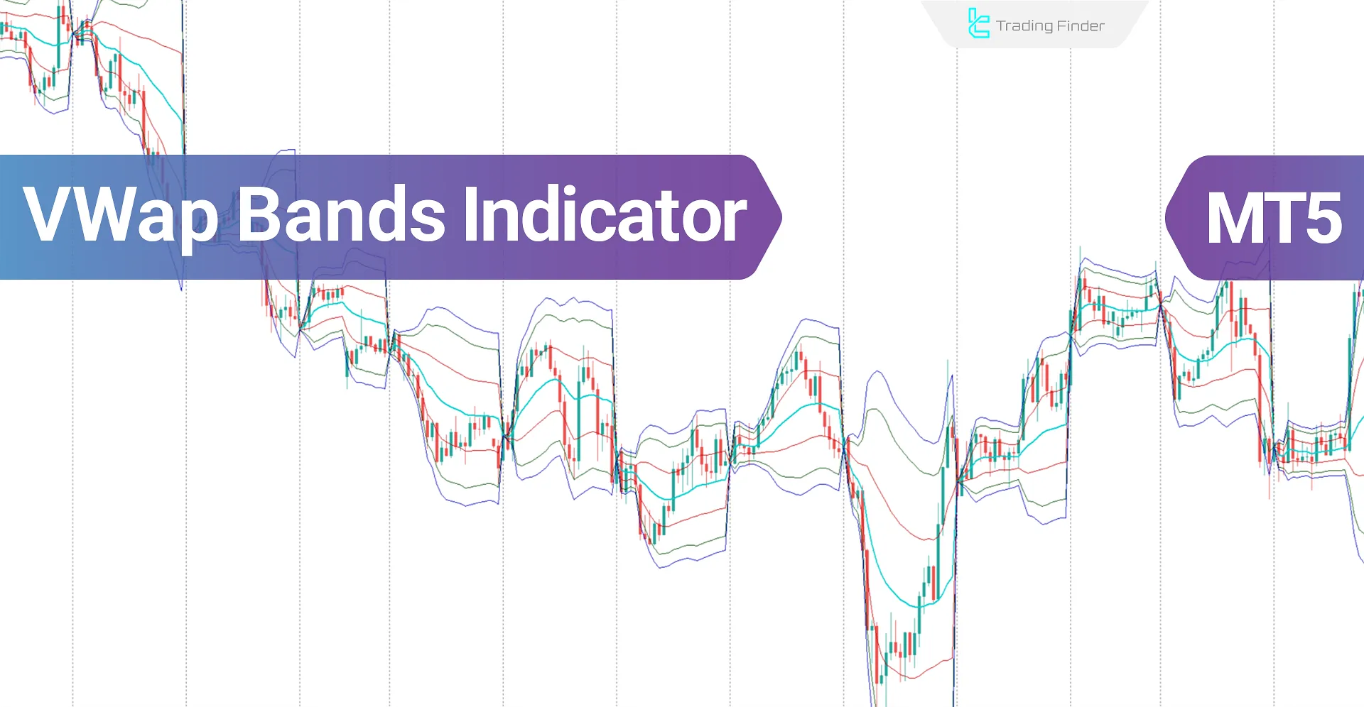 VWAP Bands Indicator for MetaTrader 5 Download - Free - [TradingFinder]