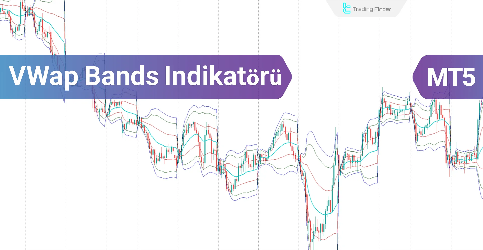 VWAP Bands Göstergesi MetaTrader 5 İndir - Ücretsiz - [TradingFinder]