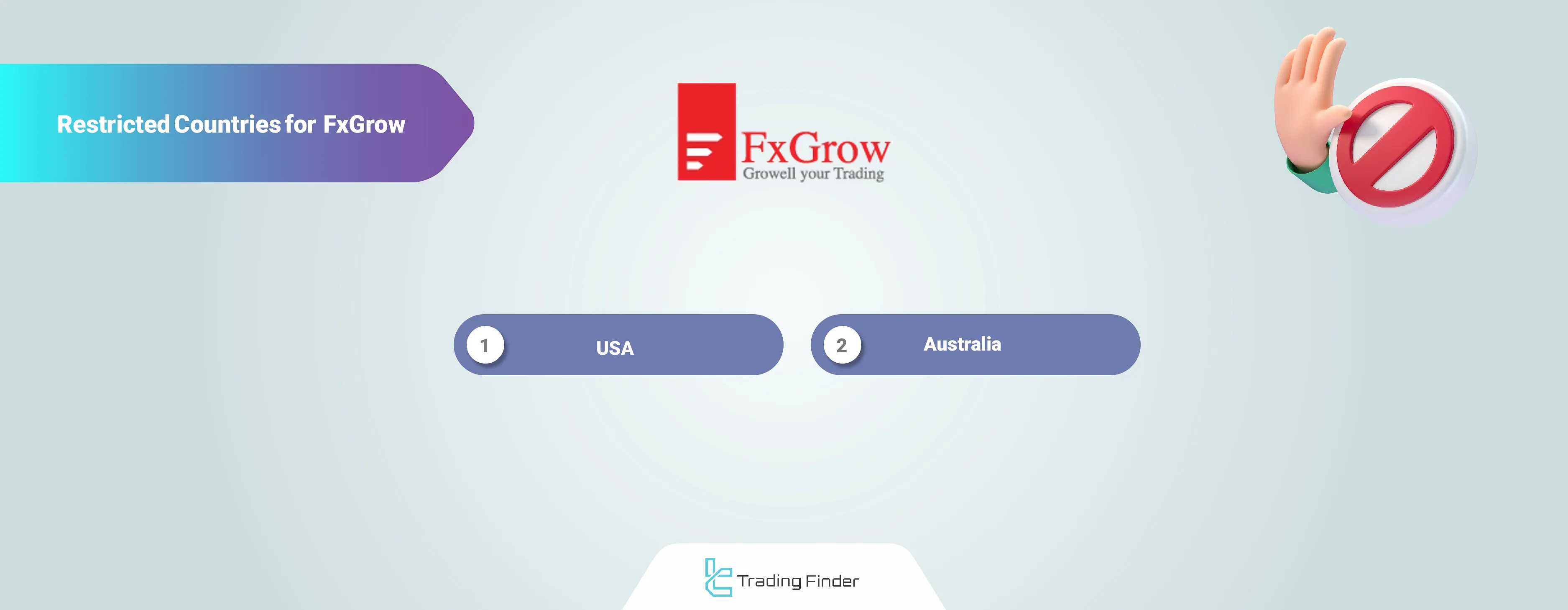 Restricted Countries for FxGrow