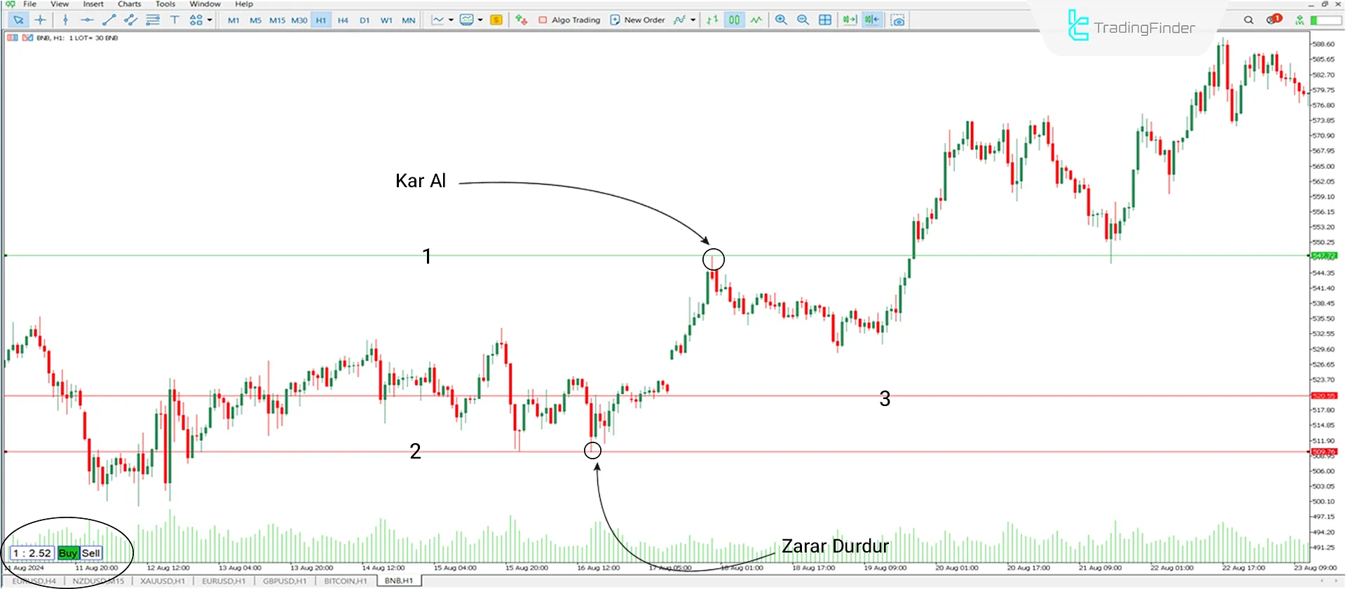 RRR with lines Göstergesi MT5 için İndir - Ücretsiz [TradingFinder] 1