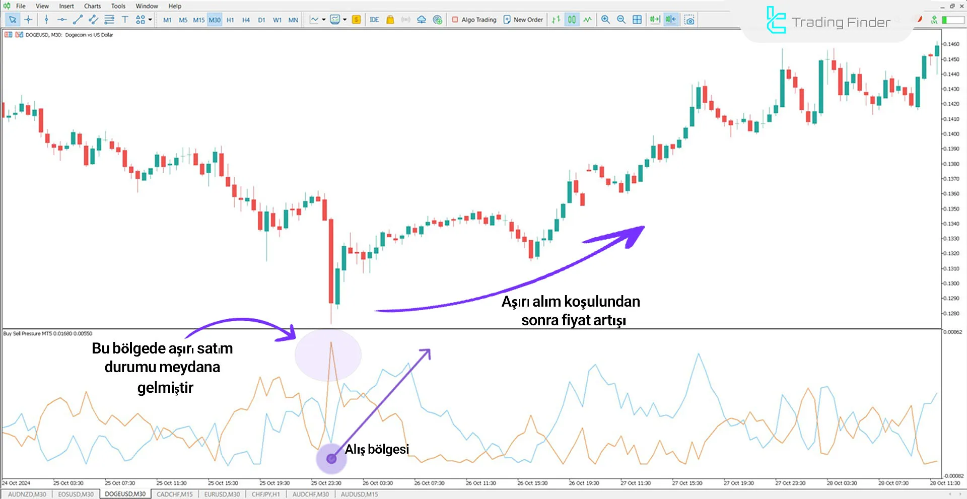 Buy Sell Pressure Göstergesini MT5 için İndirme - Ücretsiz - [TradingFinder] 1