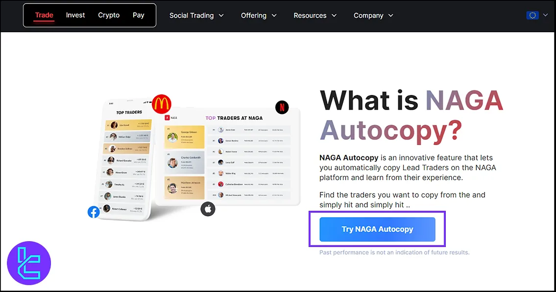 Copy Trading on NAGA