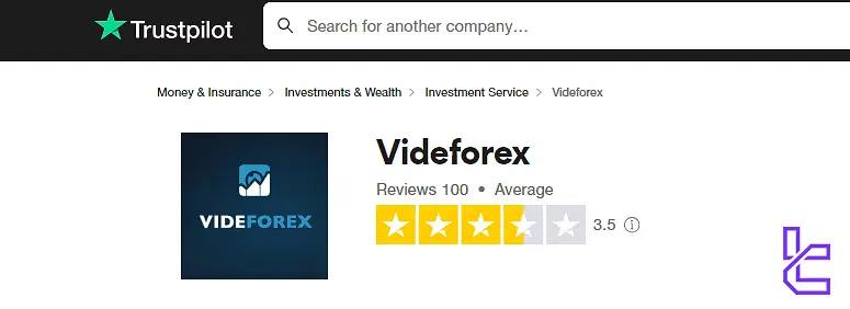 VideForex Trustpilot