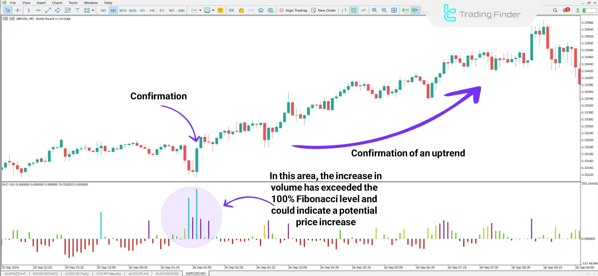 Balanced Volume Oscillator for MetaTrader 5 Download - Free – [TFlab] 1