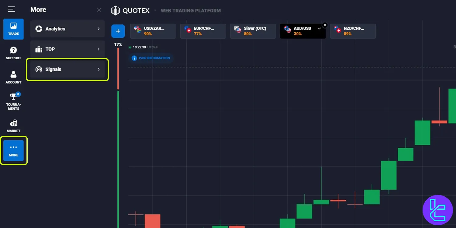 Quotex broker signals