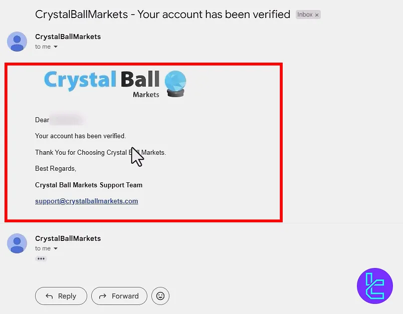 CrystalBall successful verification