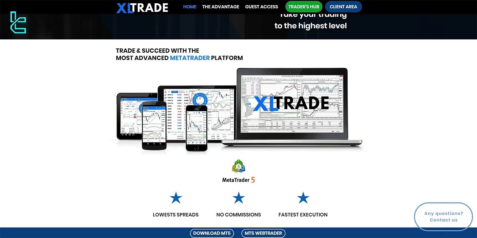 XLTrade trading platform