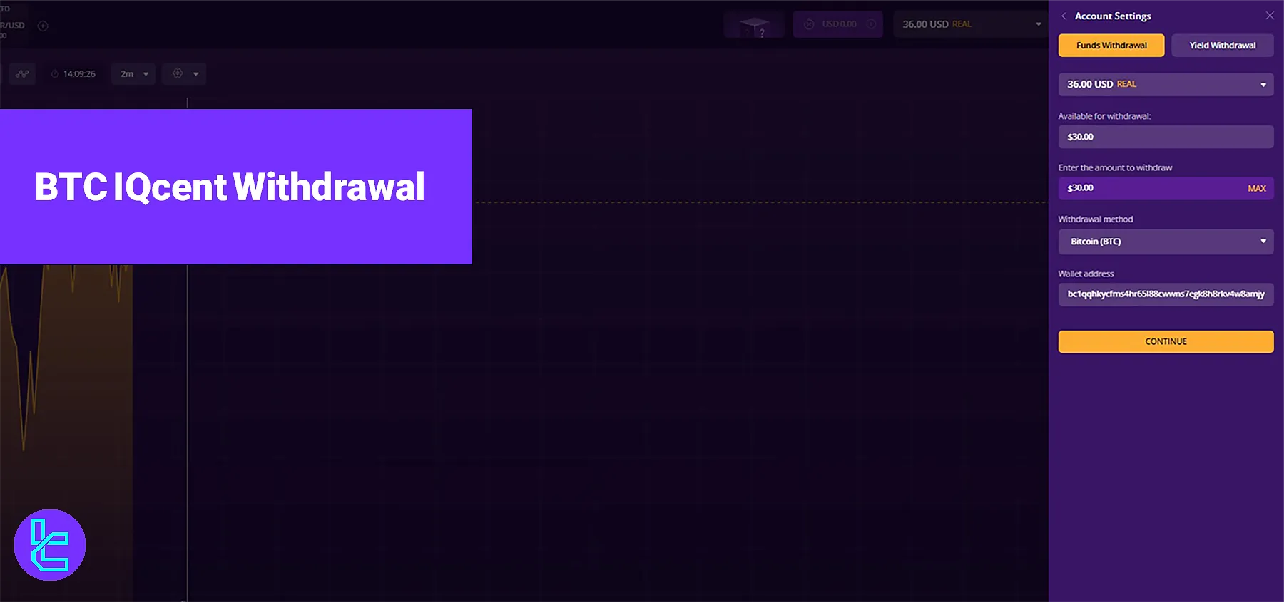 BTC IQcent Withdrawal - Withdrawal in 1 hour & zero fees in 2025