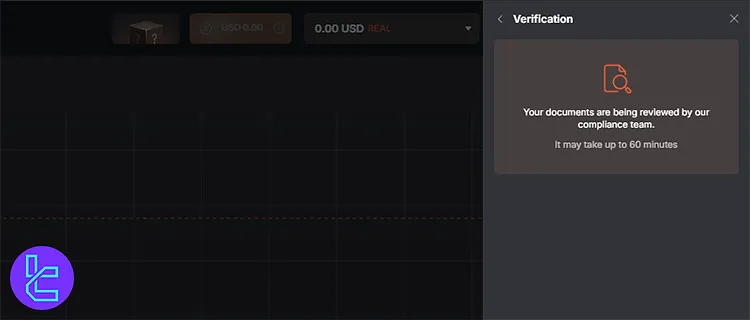 Tradonex KYC documents under review