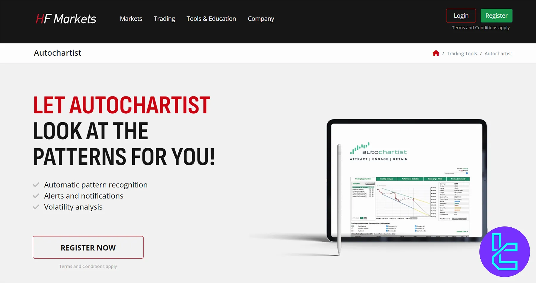 HFM EU Broker Trading Tools