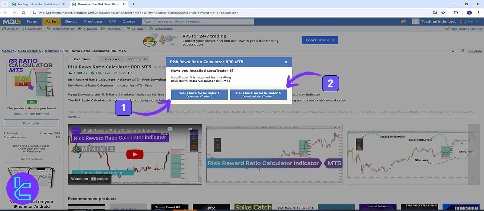 Downloading the MetaTrader 5 platform