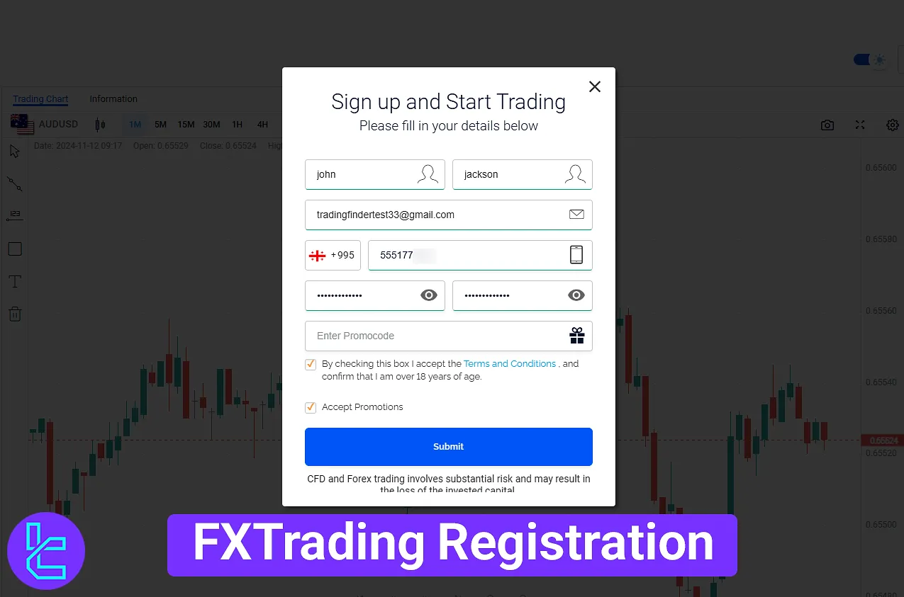 FXTrading Registration 2025 Tutorial [Sign-up in 5 minutes]