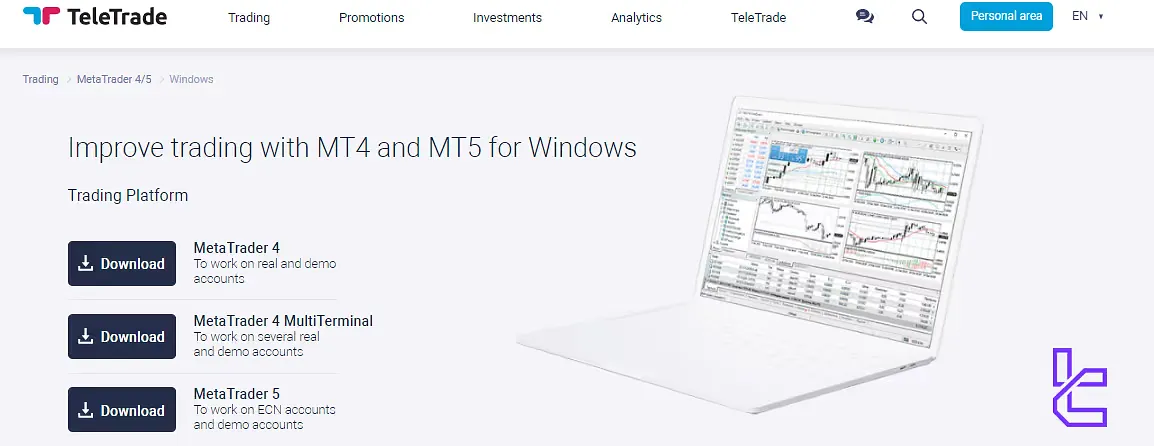 TeleTrade Trading Platform