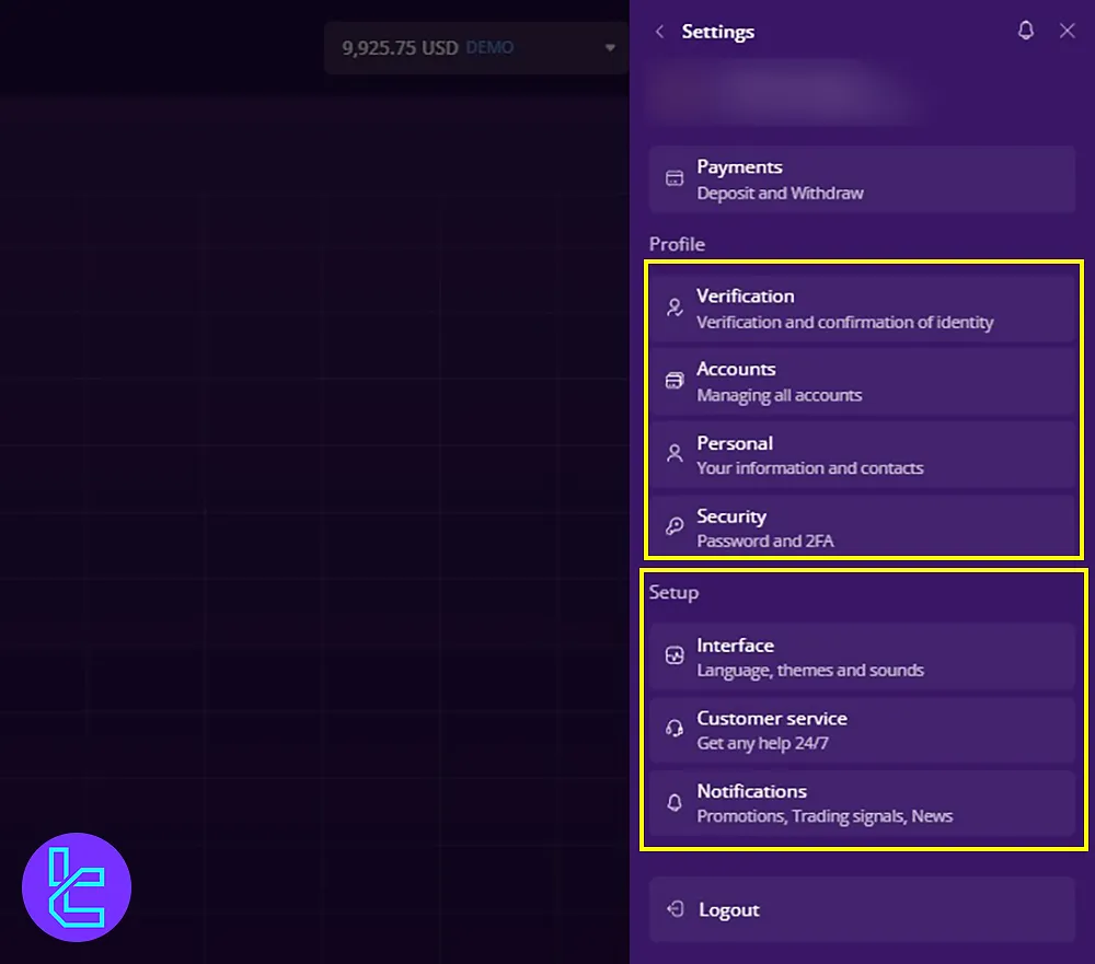 Adjusting Settings in IQcent Console