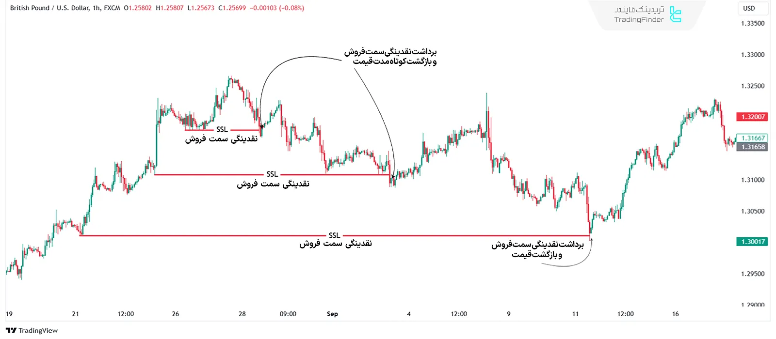 شکار نقدینگی سمت فروش (Hunting Sell Side Liquidity)