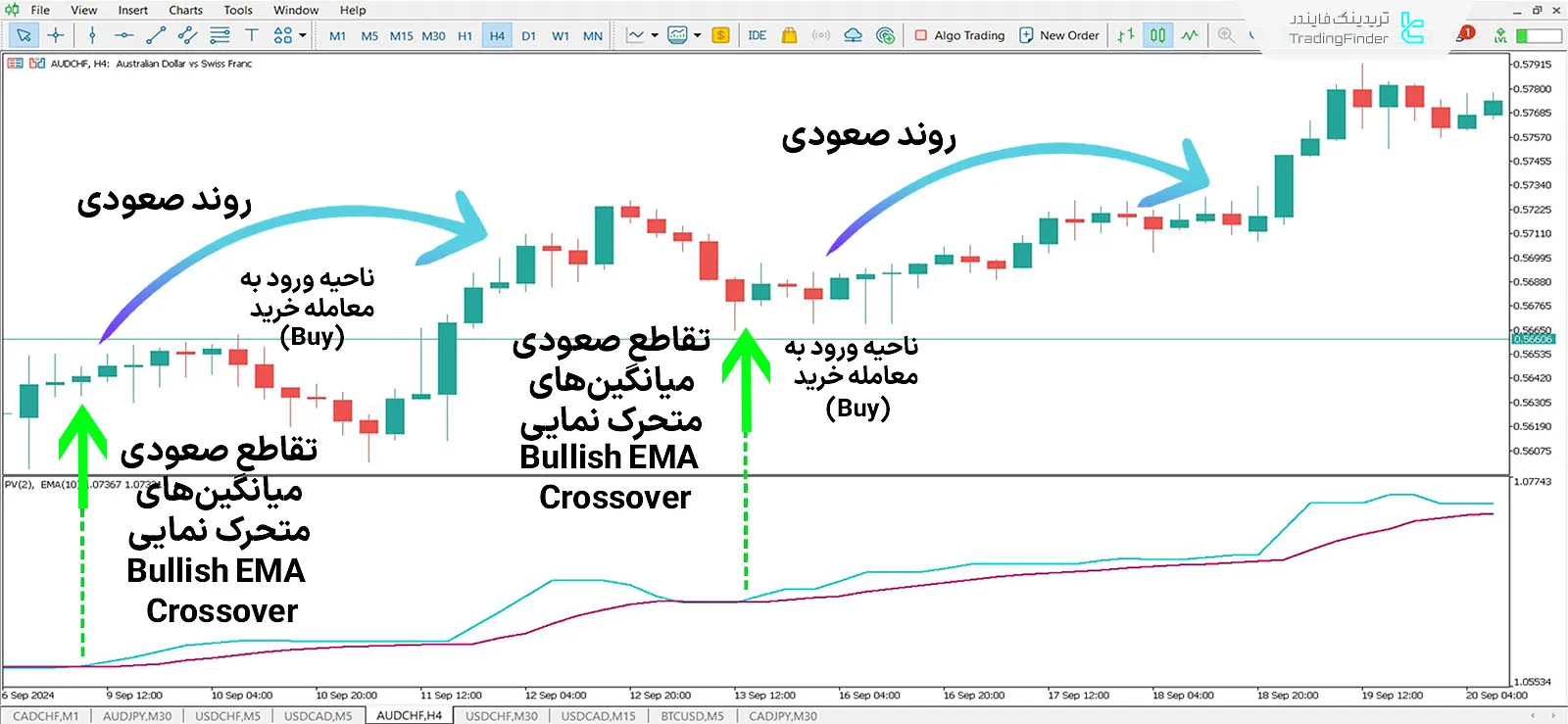 دانلود اندیکاتور نوسان‌گر حجم مثبت (Positive Volume Oscillator) در متاتریدر 5 1