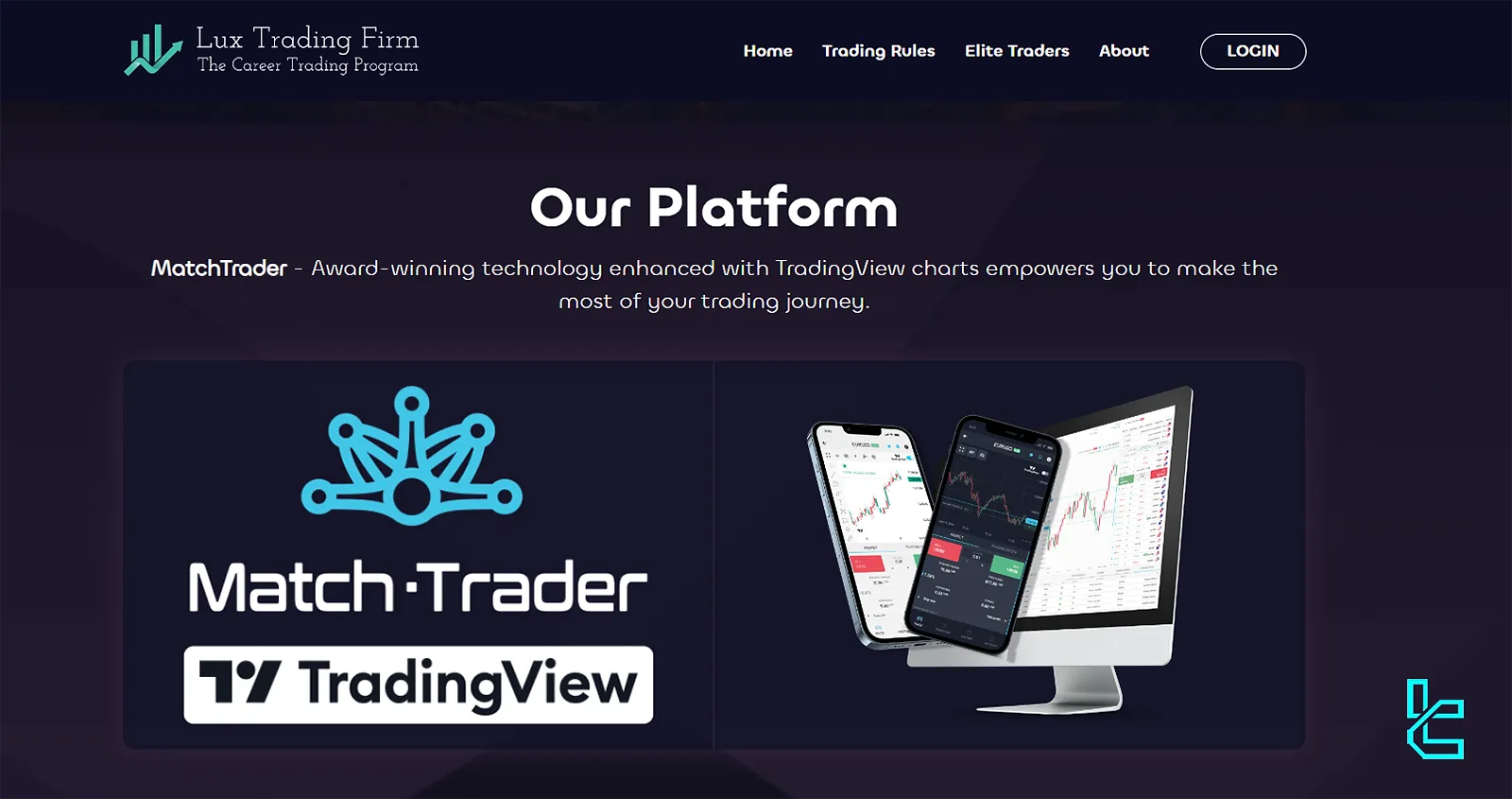 Trading platforms for Lux Trading Firm