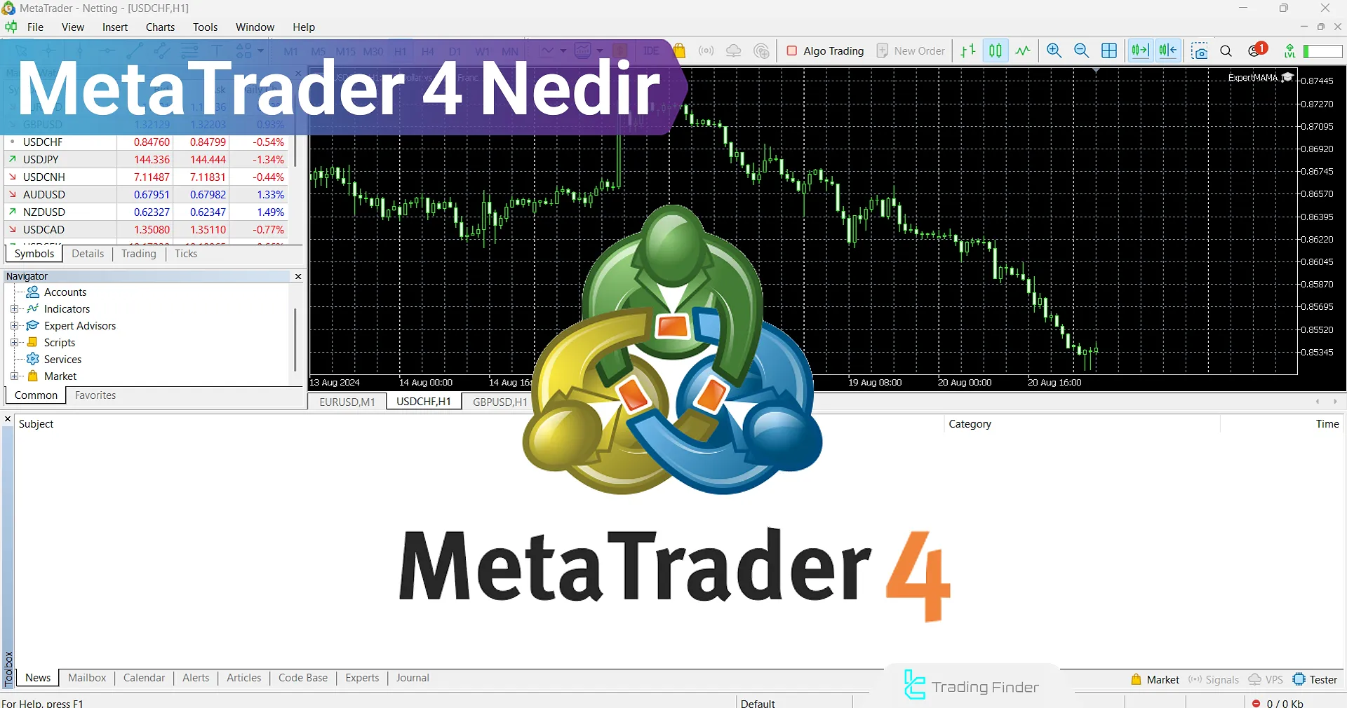 MetaTrader4 nedir? [Uzman Danışmanlar, Geriye Dönük Testler ve Kopya Ticareti]