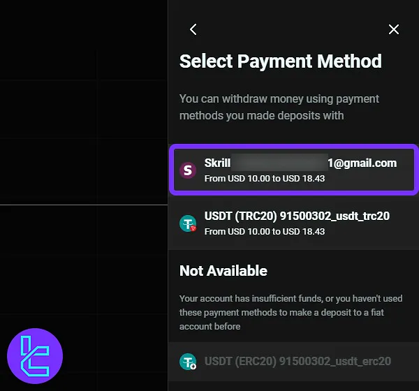 Olymp Trade Skrill payment method