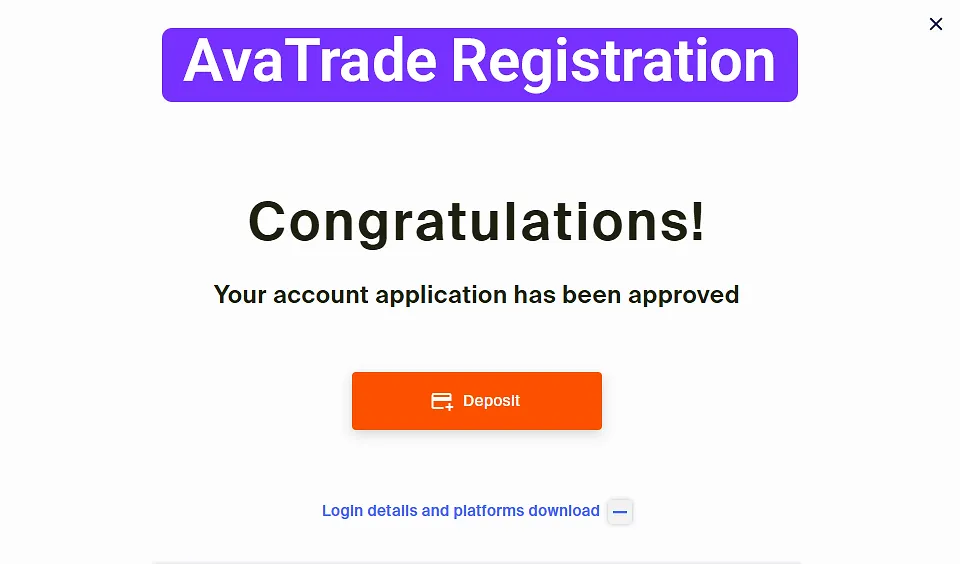 AvaTrade registration guide