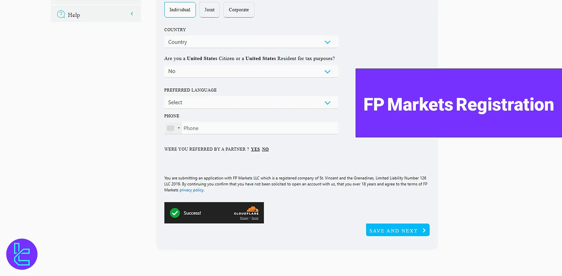 FP Markets Registration - Sign up in 10 minutes [5 Steps] 2025