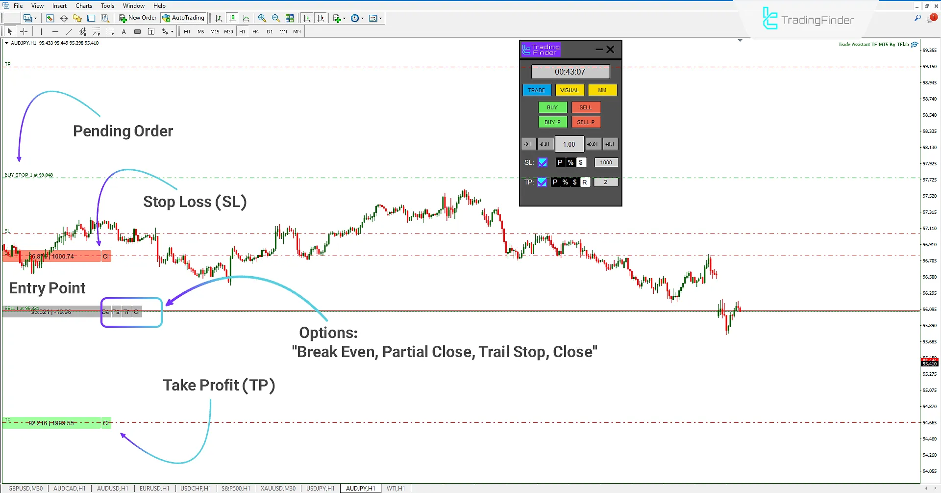 Trade Assist TF Expert for MetaTrader 4 Download - Free - [TradingFinder] 2