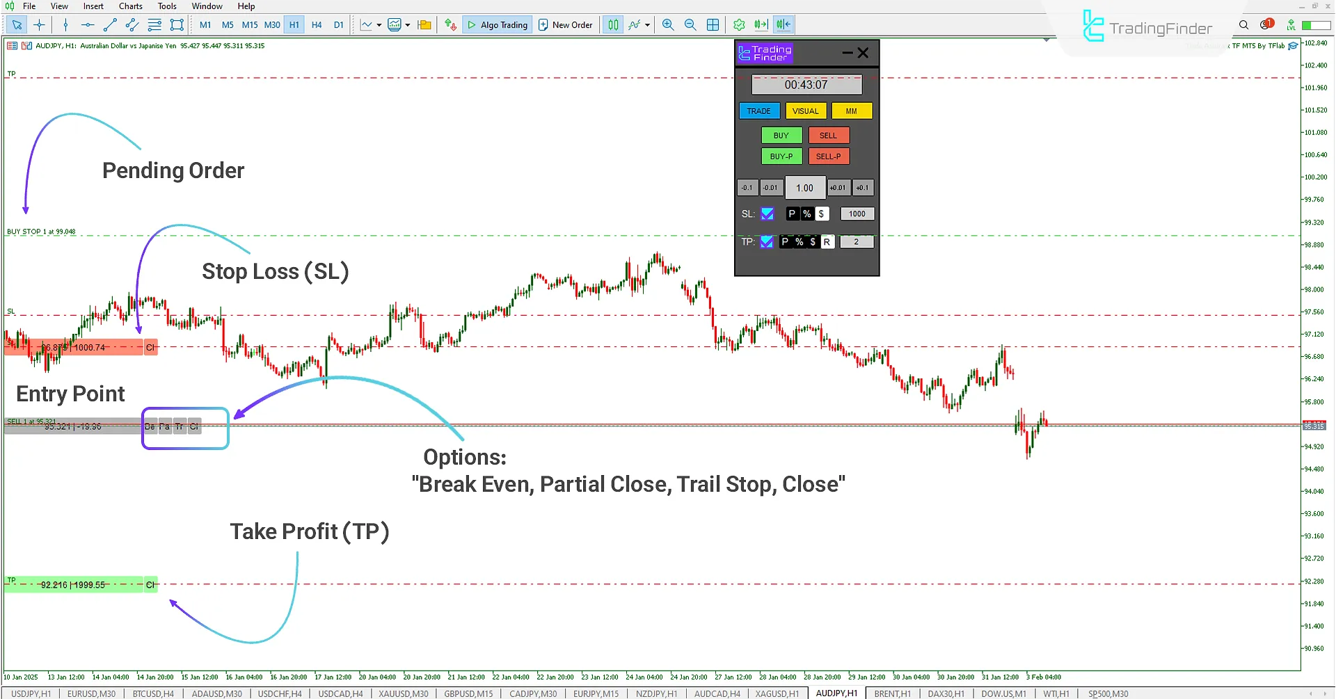 Trade Assist TF Expert for MetaTrader 5 Download - Free - [TradingFinder] 2