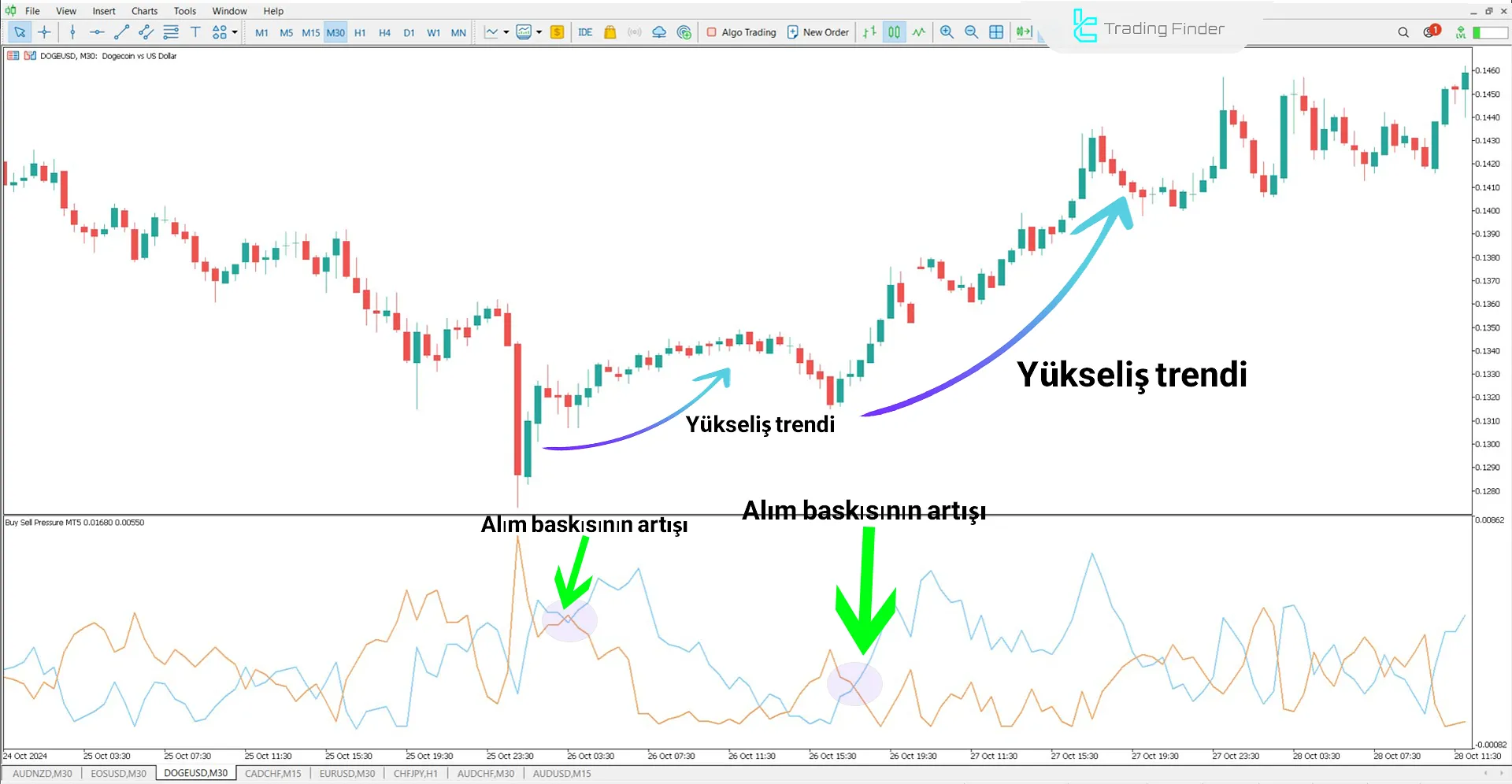 Buy Sell Pressure Göstergesini MT5 için İndirme - Ücretsiz - [TradingFinder] 1