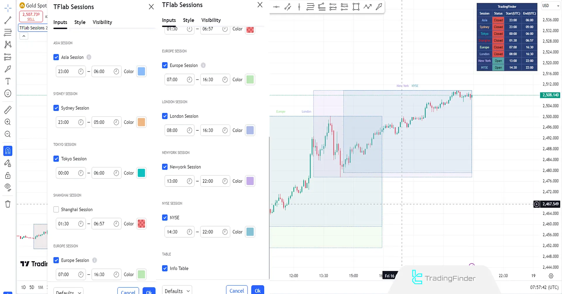 Indicator Settings