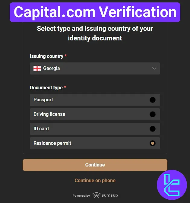 Capital.com Verification 2025 [POI Document Upload + Liveness Check]