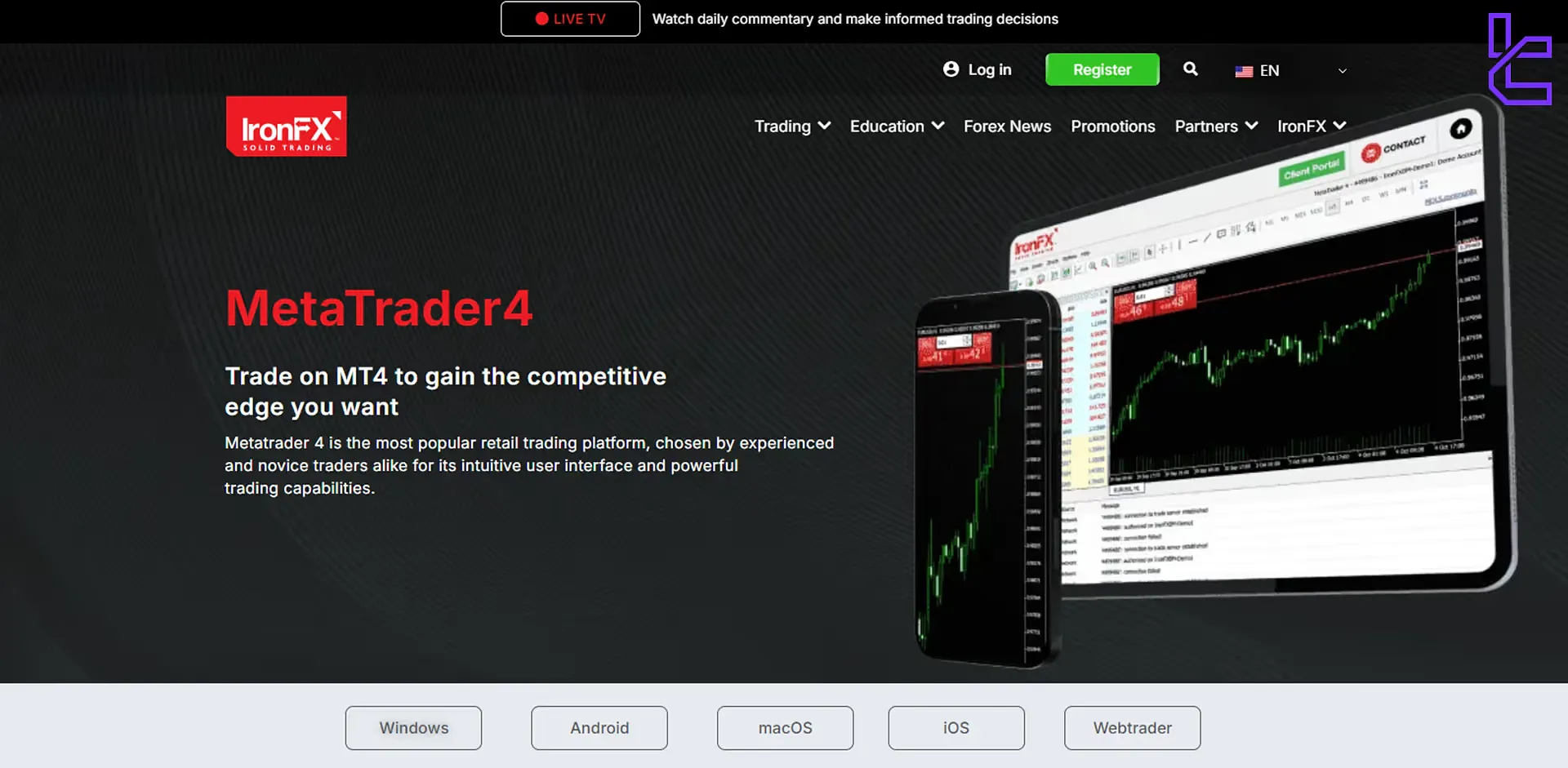 IronFX MetaTrader 4